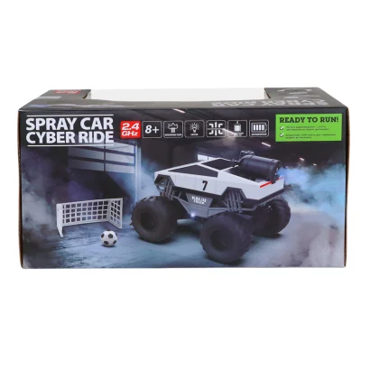 Автомобіль SPRAY CAR на р/к &ndash; CYBER RIDE (білий, 1:24, 2.4 ГГц, акум. 3,7 V, вихлопна пара)