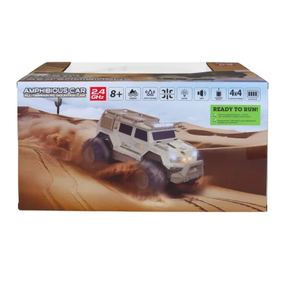 Автомобіль KS DRIVE на р/к &ndash; AMPHIBIOUS 4WD (1:14, 2.4 ГГц, акум. 3,7 V, світло, звук)