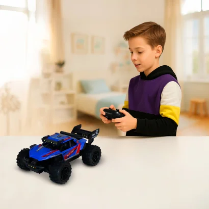 Автомобіль OFF-ROAD на р/к &ndash; HIGH SPEED (синій, 1:16, 2.4 ГГц, акум. 3,7 V)