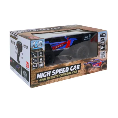 Автомобіль OFF-ROAD на р/к &ndash; HIGH SPEED (синій, 1:16, 2.4 ГГц, акум. 3,7 V)