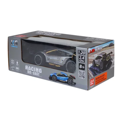Автомобіль KS DRIVE на р/к - EXTREME RACING (метал. корпус, акум. 3.7V, 2,4 ГГц, сріблястий)