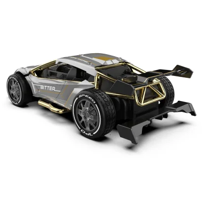 Автомобіль KS DRIVE на р/к - EXTREME RACING (метал. корпус, акум. 3.7V, 2,4 ГГц, сріблястий)