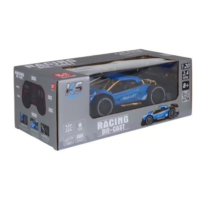 Автомобіль KS DRIVE на р/к - EXTREME RACING (метал. корпус, акум. 3.7V, 2,4 ГГц, блакитний)
