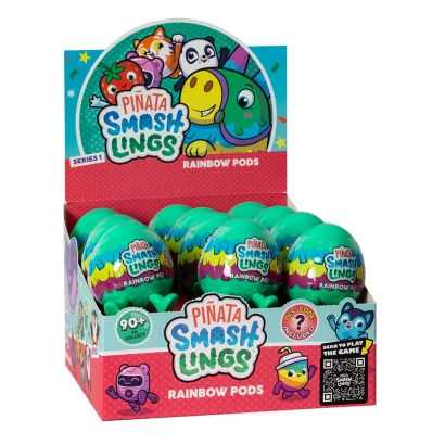 Фігурка в яйці PINATA SMASHLINGS – КУМЕДНІ ГЕРОЇ (1 фігурка, в асорт.)