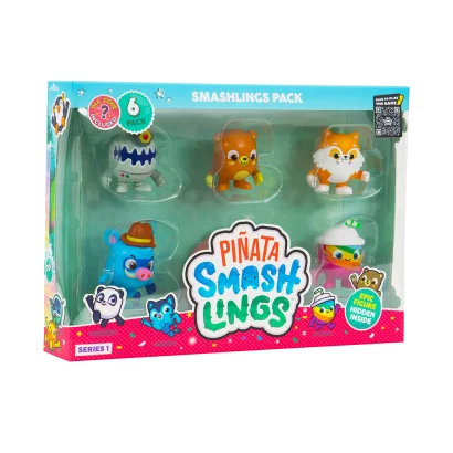 Набір фігурок PINATA SMASHLINGS &ndash; КУМЕДНІ ГЕРОЇ (6 фігурок, в асорт.)
