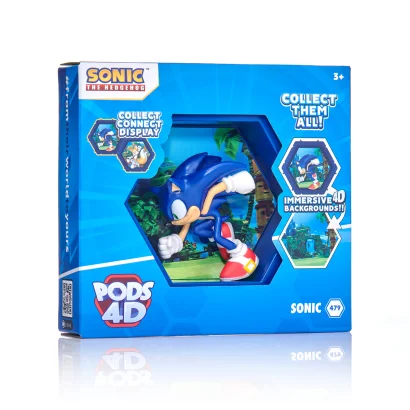 Колекційна фігурка WOW! PODS 4D серії &quot;Сонік&quot; - СОНІК (10 cm)