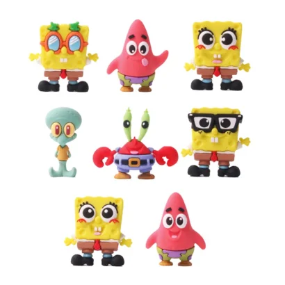 Дисплей фігурок-сюрпризів COOL THINGS серії "Buddies 3D" - ГУБКА БОБ (24 шт.)