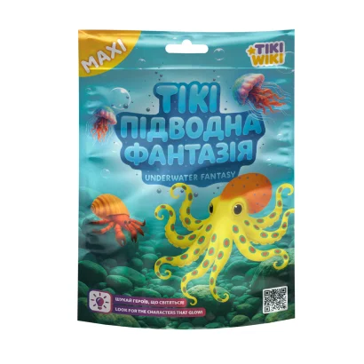 Стретч-іграшка у вигляді тварини TIKI WIKI серії "Maxi" &ndash; ТІКІ ПІДВОДНА ФАНТАЗІЯ (у диспл.)