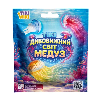 Стретч-іграшка у вигляді тварини TIKI WIKI &ndash; ТІКІ ДИВОВИЖНИЙ СВІТ МЕДУЗ (у диспл.)