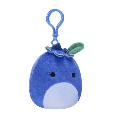 М'яка іграшка на кліпсі SQUISHMALLOWS &ndash; ЧОРНИЦЯ БЛУБІ (9 cm)