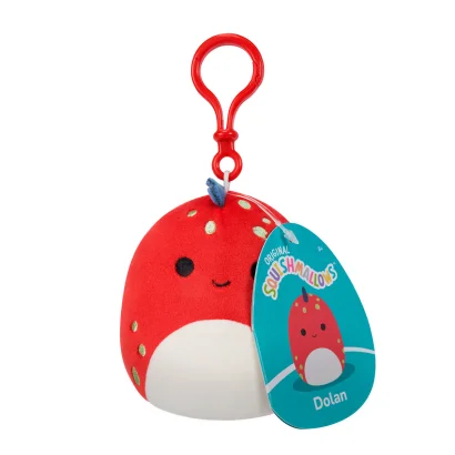 М'яка іграшка на кліпсі SQUISHMALLOWS &ndash; ДІНО ДОЛАН (9 cm)