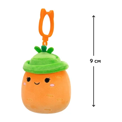 М'яка іграшка на кліпсі SQUISHMALLOWS &ndash; МОРКВИНКА КАРОЛІНА (9 cm)