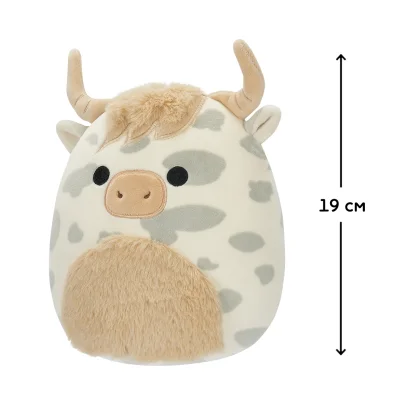 М'яка іграшка SQUISHMALLOWS &ndash; КОРІВКА БОРСА (19 cm)