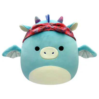 М'яка іграшка SQUISHMALLOWS &ndash; ДРАКОН У БАНДАНІ (19 cm)