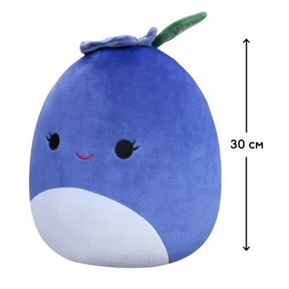 М'яка іграшка SQUISHMALLOWS &ndash; ЧОРНИЦЯ БЛУБІ (30 cm)