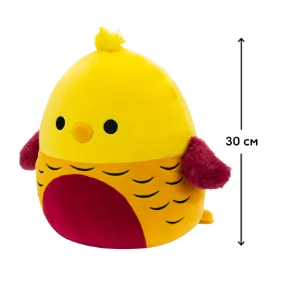 М'яка іграшка SQUISHMALLOWS &ndash; ФАЗАН БЕК (30 cm)