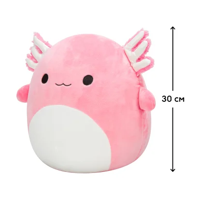 М'яка іграшка SQUISHMALLOWS &ndash; АКСОЛОТЛЬ АРЧІ (30 cm)