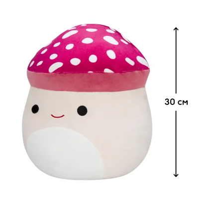 М'яка іграшка SQUISHMALLOWS &ndash; ГРИБ МАЛЬКОЛЬМ (30 cm)