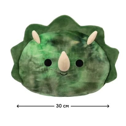М'яка іграшка SQUISHMALLOWS &ndash; ТРИЦЕРАТОПС ТРЕЙ (30 cm)