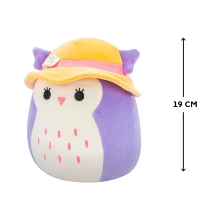 М'яка іграшка SQUISHMALLOWS &ndash; СОВА ХОЛЛІ (19 cm)