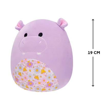 М'яка іграшка SQUISHMALLOWS &ndash; БЕГЕМОТ ХАННА (19 cm.)