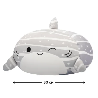 М'яка іграшка SQUISHMALLOWS &ndash; КИТОВА АКУЛА САЧІ (30 cm)