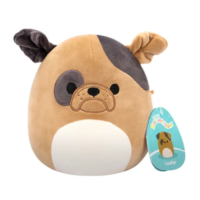 М'яка іграшка SQUISHMALLOWS &ndash; БУЛЬДОГ ЛОФЕР (19 cm)