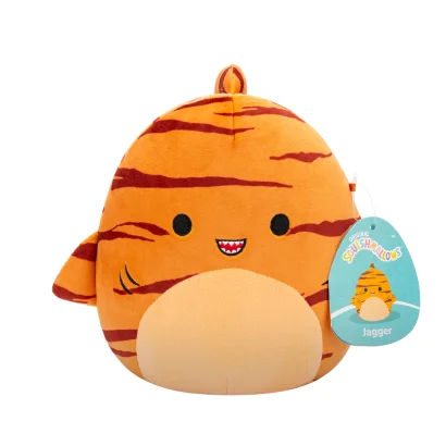 М'яка іграшка SQUISHMALLOWS &ndash; ТИГРОВА АКУЛА ДЖАГГЕР (19 cm)
