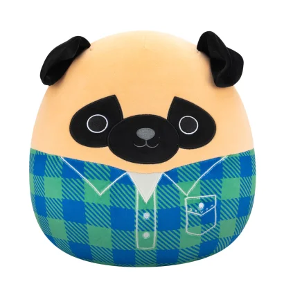 М'яка іграшка SQUISHMALLOWS &ndash; МОПС ПРИНЦ (30 cm)