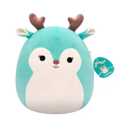 М'яка іграшка SQUISHMALLOWS &ndash; ОЛЕНЬ ЛОПСАНГ (30 cm)