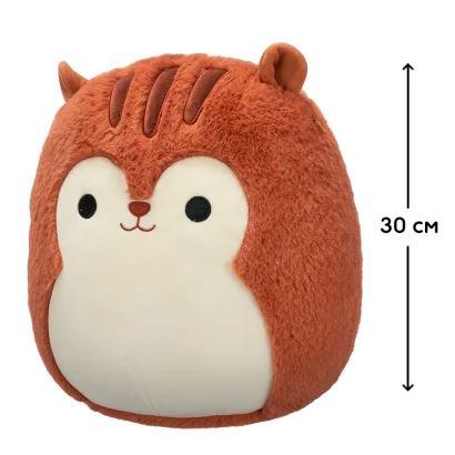 М'яка іграшка SQUISHMALLOWS - БІЛКА СОЙЄР (30 cm)