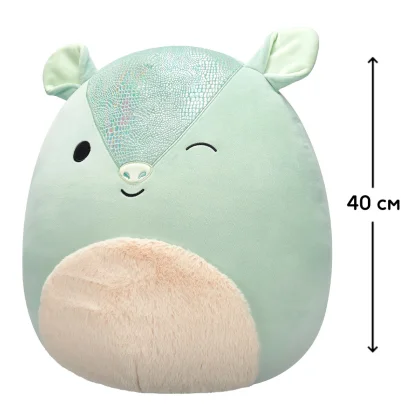 М'яка іграшка SQUISHMALLOWS &ndash; БРОНЕНОСЕЦЬ АРІЛЛА (40 cm)