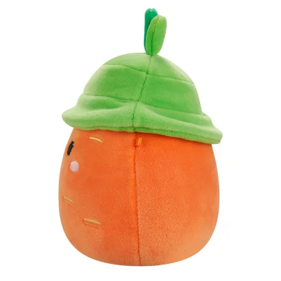 М'яка іграшка SQUISHMALLOWS - МОРКВИНКА КАРОЛІНА В КАПЕЛЮСІ (13 cm)