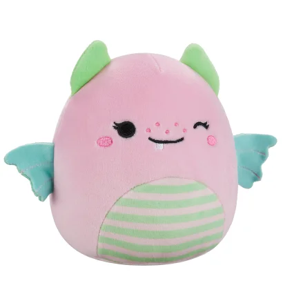 М'яка іграшка SQUISHMALLOWS - РОЖЕВИЙ ДИНО (19 cm)