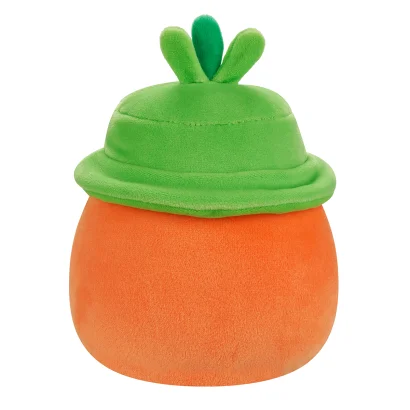 М'яка іграшка SQUISHMALLOWS - МОРКВИНКА КАРОЛІНА В КАПЕЛЮСІ (19 cm)