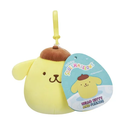М'яка іграшка на кліпсі SQUISHMALLOWS серії "Хелоу Кітті" -  ПОМПОМПУРІН (9 cm)