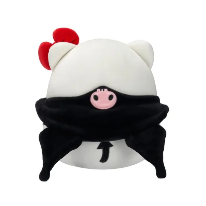 М'яка іграшка SQUISHMALLOWS серії "Хелоу Кітті" - ХЕЛОУ КІТТІ В ОБРАЗІ КУРОМІ (20 cm)