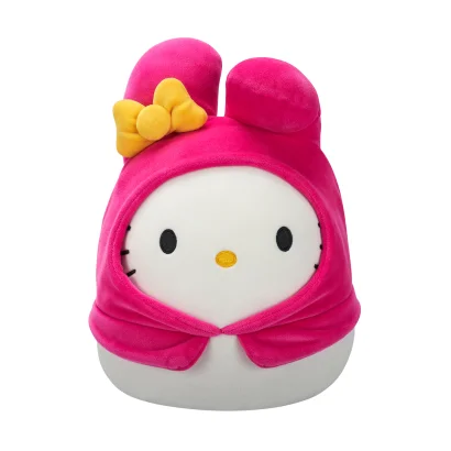 М'яка іграшка SQUISHMALLOWS серії "Хелоу Кітті" - ХЕЛОУ КІТТІ В ОБРАЗІ МОЯ МЕЛОДІ (20 cm)