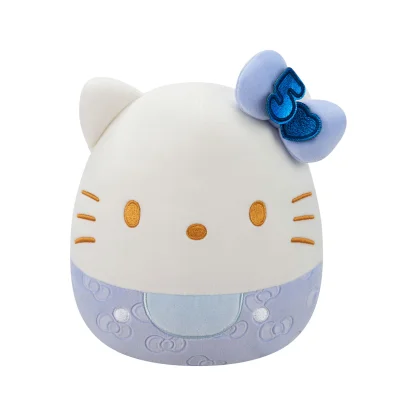 М'яка іграшка SQUISHMALLOWS &ndash; ХЕЛОУ КІТТІ У СИНЬОМУ (20 cm)