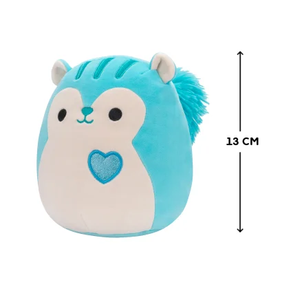 М'яка іграшка SQUISHMALLOWS &ndash; БІЛКА САНТЬЯГО (13 cm)