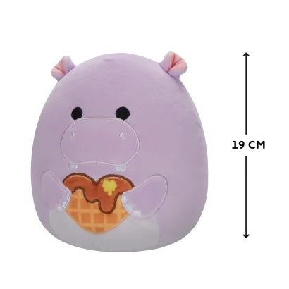 М'яка іграшка SQUISHMALLOWS &ndash; БЕГЕМОТ ХАННА (19 cm)