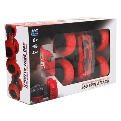 Автомобіль KS DRIVE на р/к - ТРЮКОВИЙ (2.4Ghz, червоно-чорний)