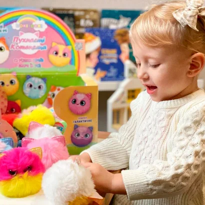 М'яка колекційна іграшка-сюрприз "Doki Doki" - ПУХНАСТІ КОШЕНЯТА (в диспл.)