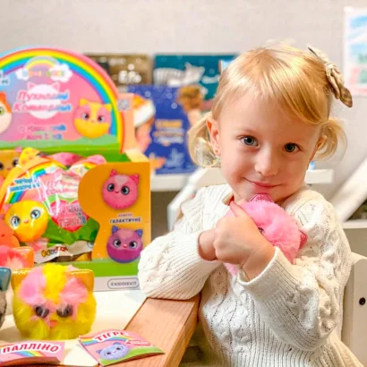 М'яка колекційна іграшка-сюрприз "Doki Doki" - ПУХНАСТІ КОШЕНЯТА (в диспл.)