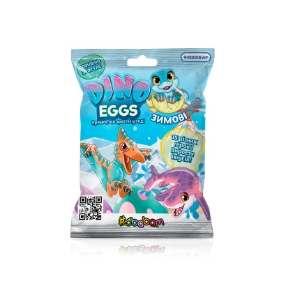 Іграшка, що зростає, в яйці &laquo;Dino Eggs Winter&raquo; - ЗИМОВІ ДИНОЗАВРИ (в асорт., у дисплеї)