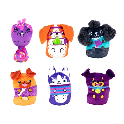 М&rsquo;яка іграшка Dogs vs Squirls серії &laquo;CHONK&raquo; &ndash; ПЕСИКИ ТА БІЛОЧКИ (в асорт., у диспл.)