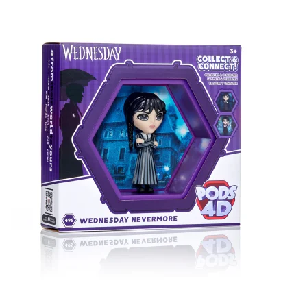 Колекційна фігурка WOW! PODS 4D серії &quot;Венздей&quot; - ВЕНЗДЕЙ У ШКІЛЬНІЙ ФОРМІ (10 cm)
